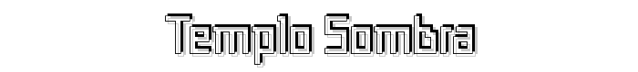 Templo Sombra font